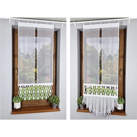 Moderne Fensterideen mit Schiebegardinen FM729 & FM730 – Design trifft Funktion